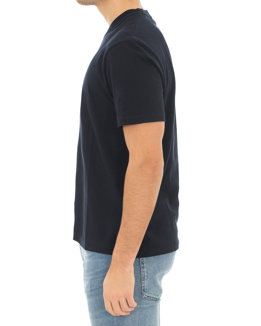 Heren | T-shirts | Filippa K | Single Jersey Regular Tee Navy