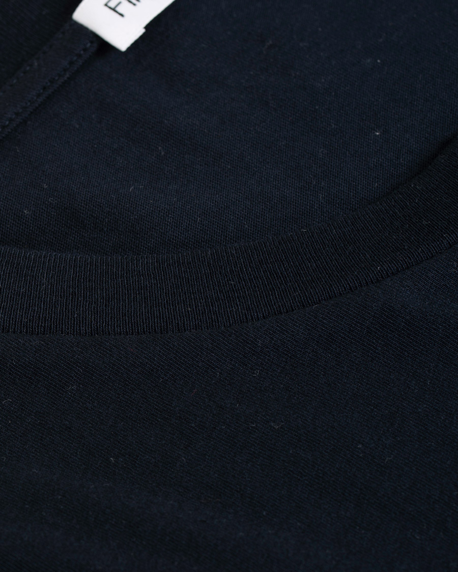 Heren | T-shirts | Filippa K | Single Jersey Regular Tee Navy
