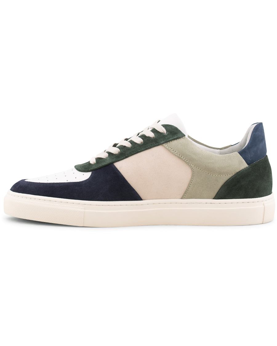 Heren | Filippa K Robert Low Mix Sneakers Limestone | Filippa K | Robert Low Mix Sneakers Limestone