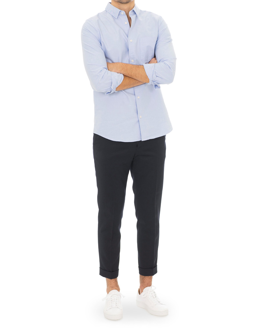 Heren | Overhemden | Filippa K | Tim Oxford Shirt Light Blue