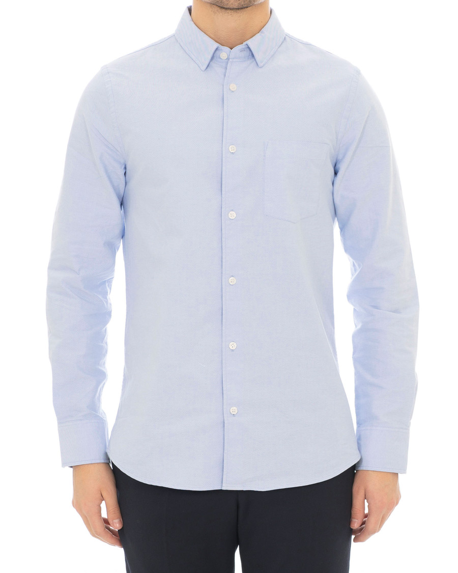 Heren | Overhemden | Filippa K | Tim Oxford Shirt Light Blue