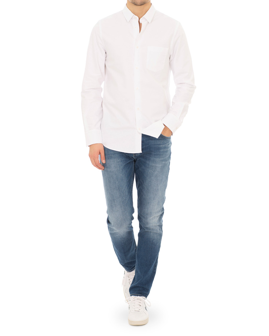 Heren | Overhemden | Filippa K | Tim Oxford Shirt White