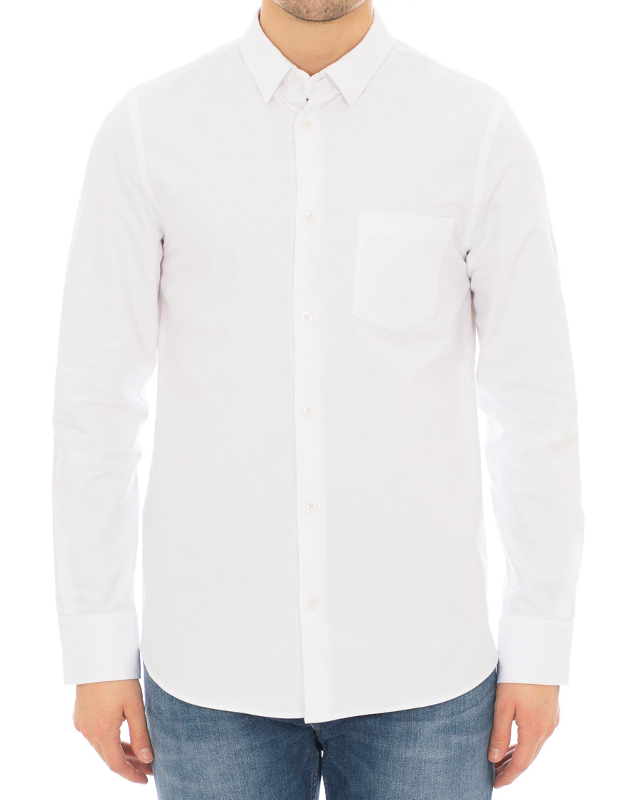 Heren | Overhemden | Filippa K | Tim Oxford Shirt White