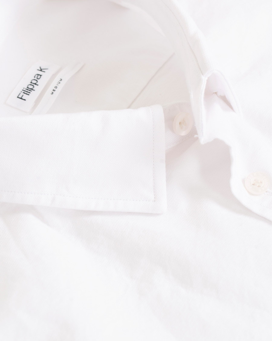 Heren | Overhemden | Filippa K | Tim Oxford Shirt White