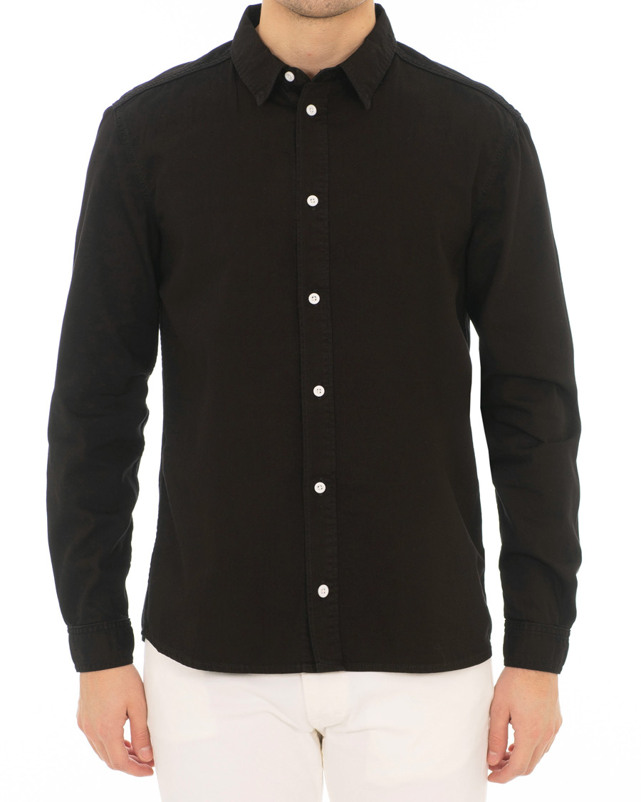 Heren | Overhemden | Tiger of Sweden Jeans | Pure Jeans Shirt Black
