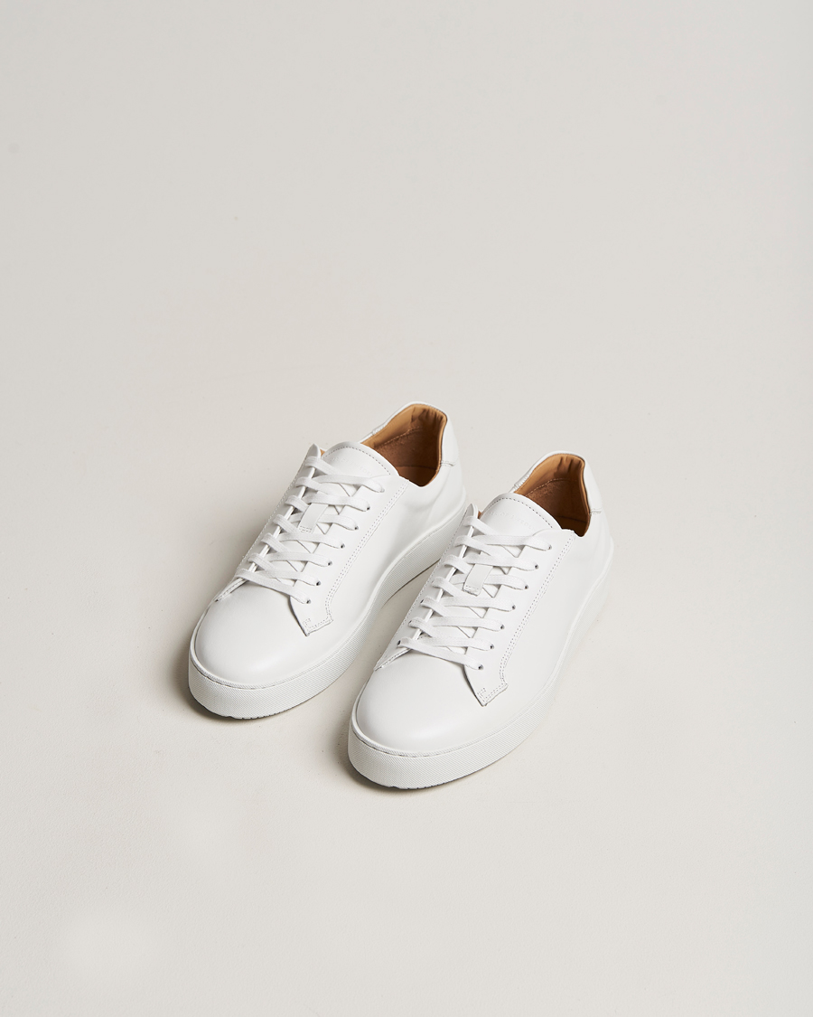 Heren | Witte sneakers | Tiger of Sweden | Salas Leather Sneaker White