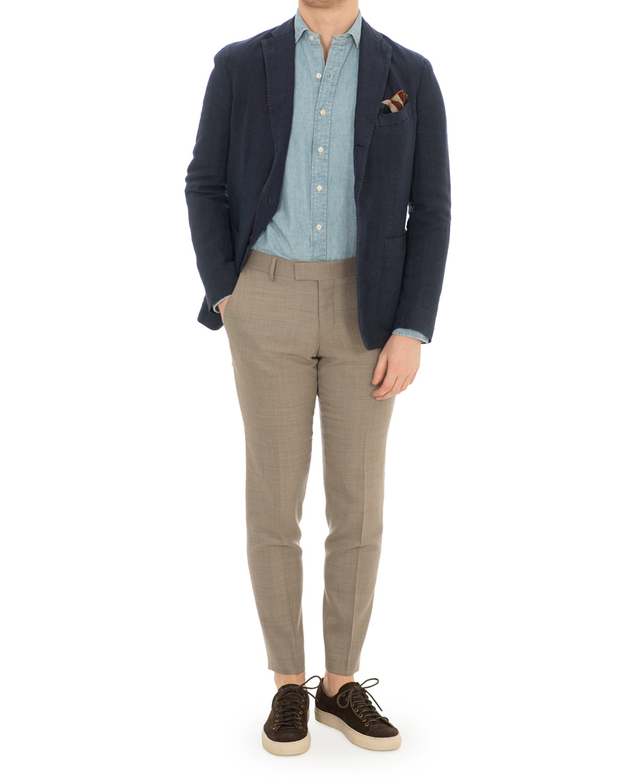 Heren | Broeken | Tiger of Sweden | Tordon Stretch Trousers Irish Cream