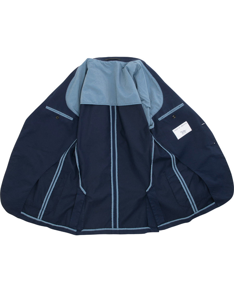 Heren | Blazers | Tiger of Sweden | 1903 Peak Lapel Blazer Blue