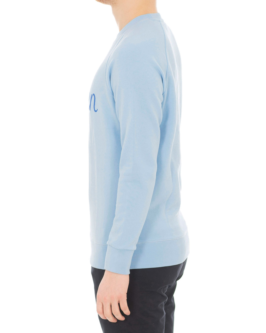 Heren | Truien | Maison Kitsuné | Sweatshirt Parisien Light Blue