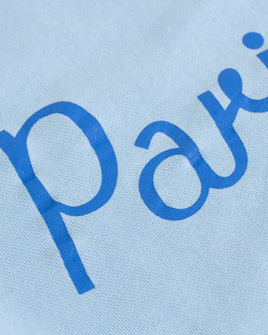Heren | Truien | Maison Kitsuné | Sweatshirt Parisien Light Blue