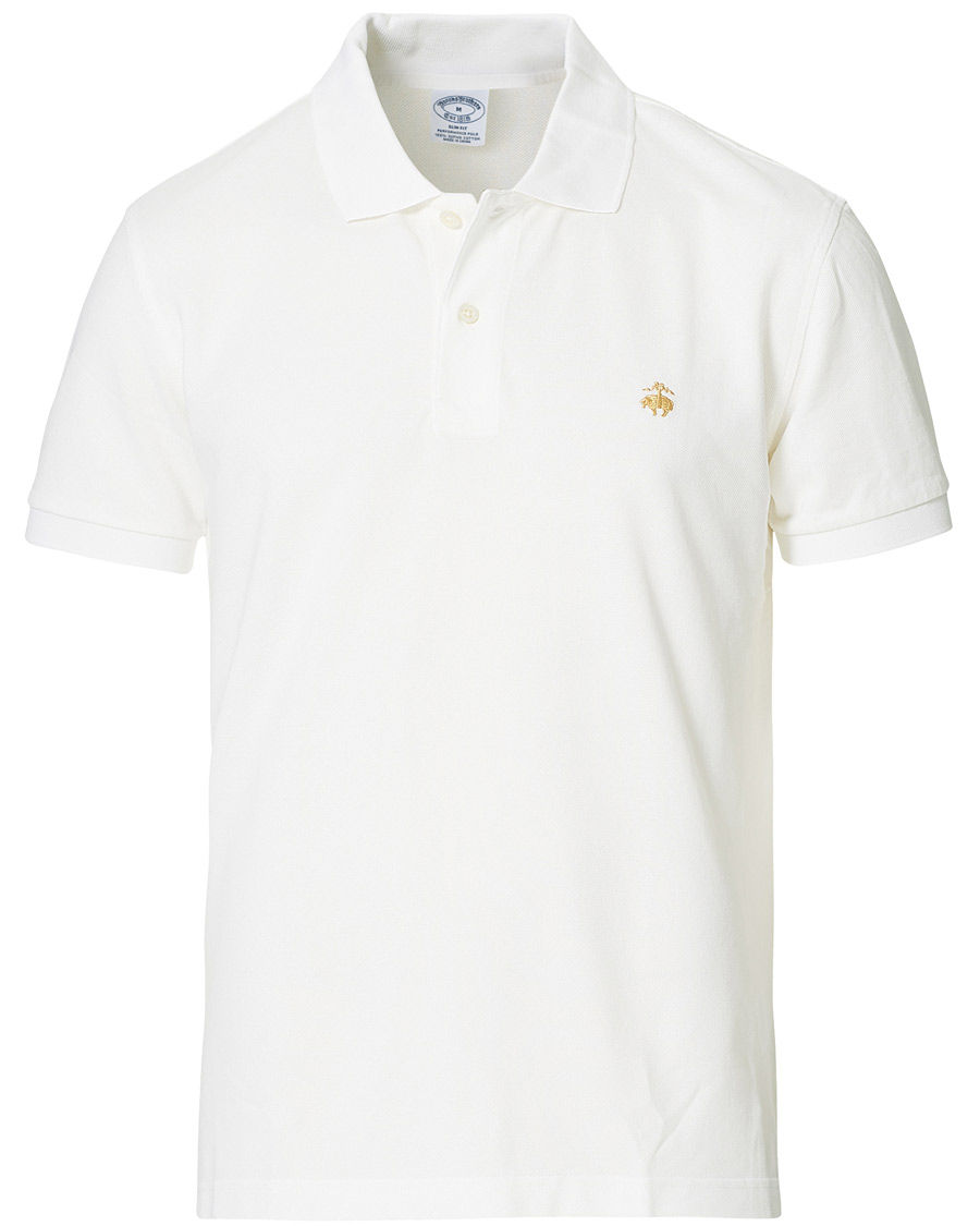 Heren | Polo's | Brooks Brothers | Supima Cotton Polo White
