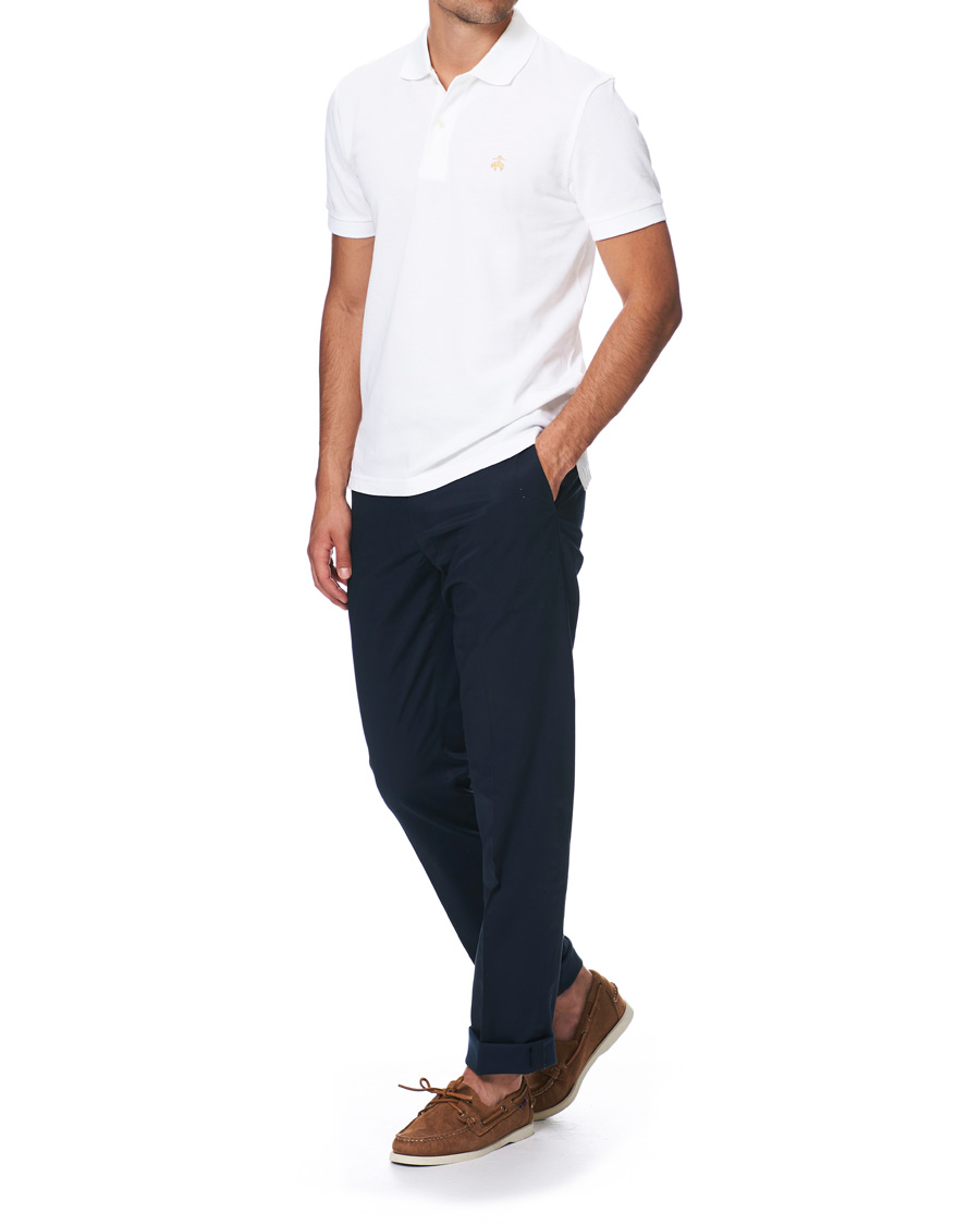 Heren | Polo's | Brooks Brothers | Supima Cotton Polo White