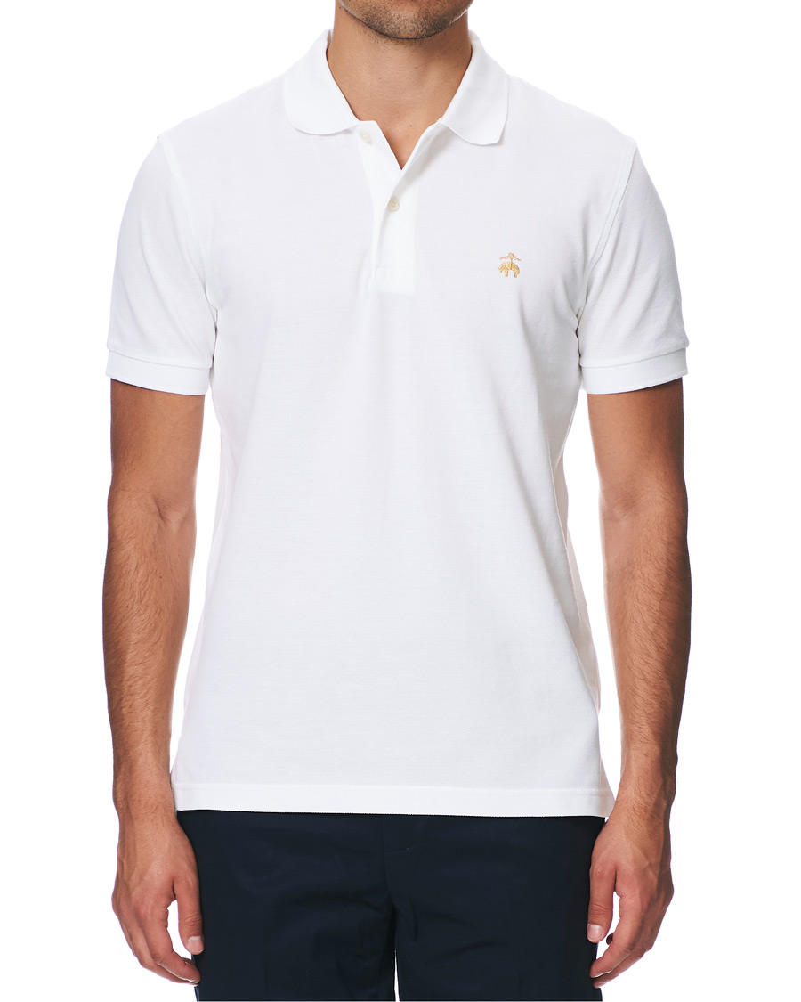 Heren | Polo's | Brooks Brothers | Supima Cotton Polo White