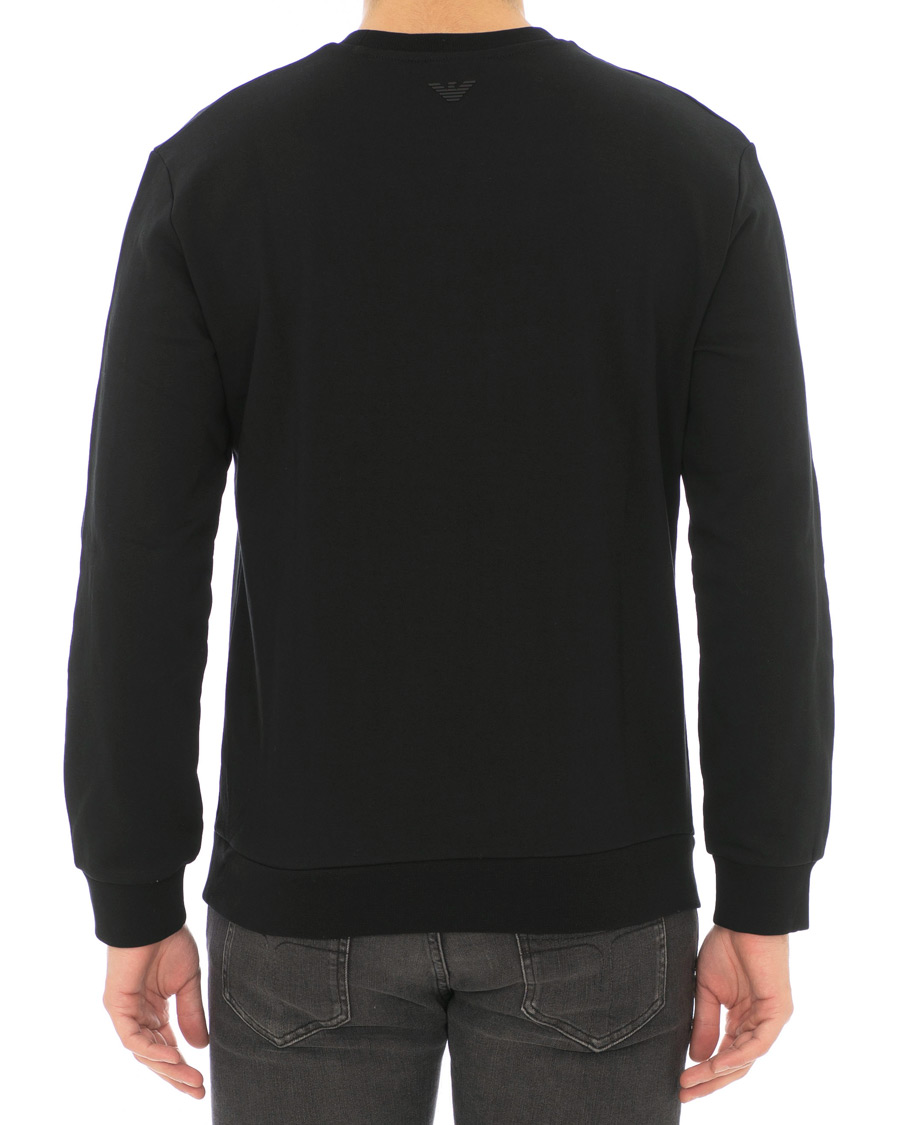 Heren | Truien | Emporio Armani | Logo Crew Neck Sweatshirt Black