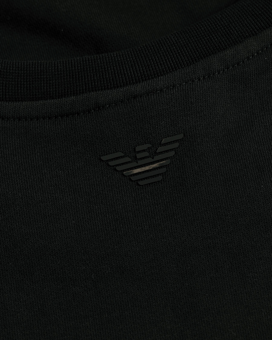Heren | Truien | Emporio Armani | Logo Crew Neck Sweatshirt Black