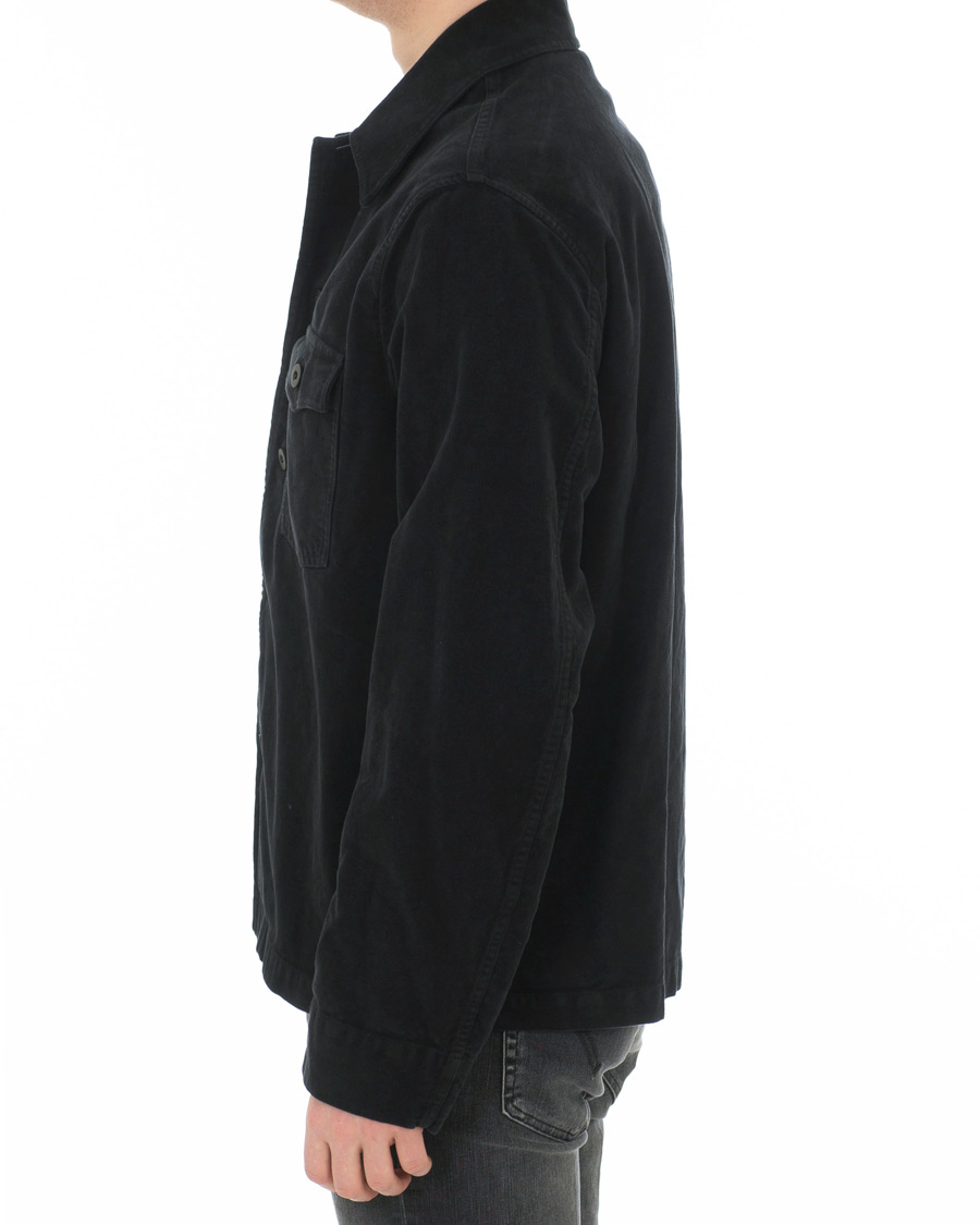 Heren | Jassen | Our Legacy | Moleskin Evening Coach Jacket Blue/Black