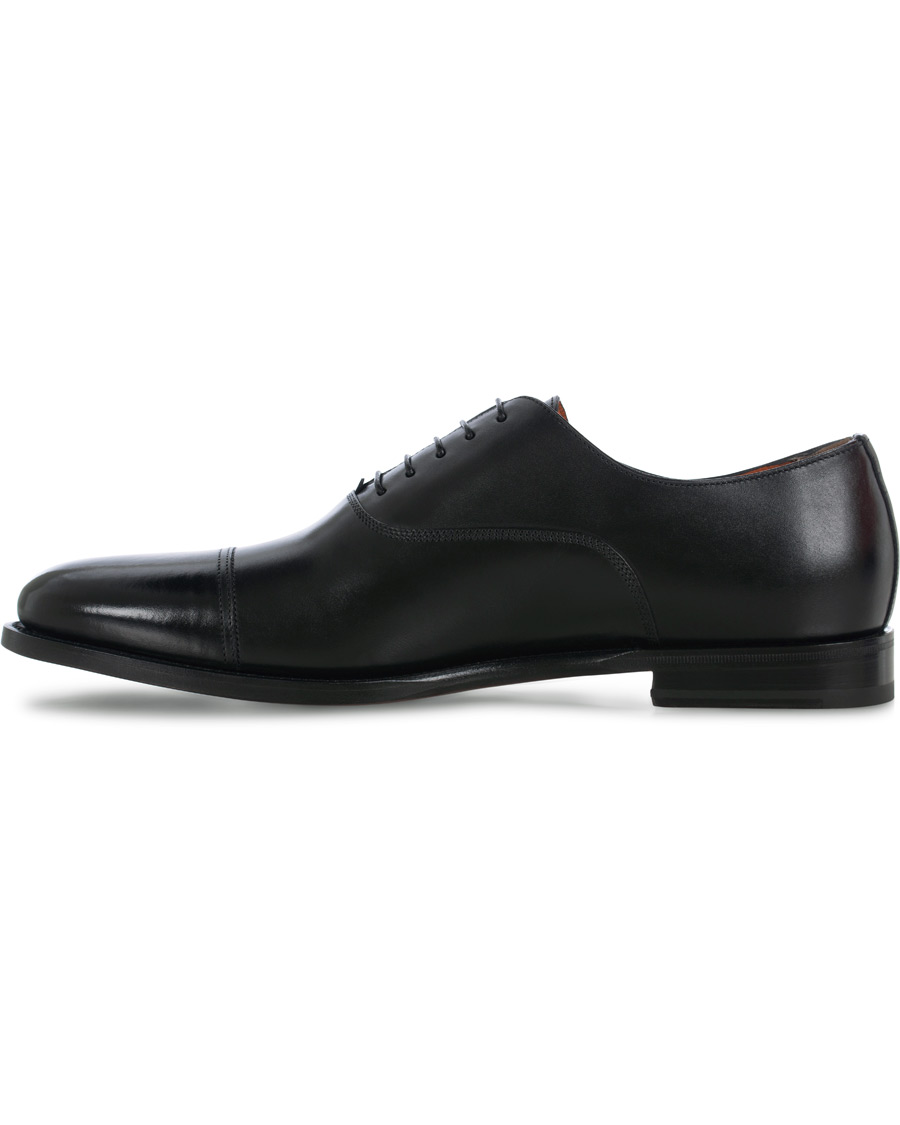 Heren | Santoni Wilson Oxford Black Calf | Santoni | Wilson Oxford Black Calf
