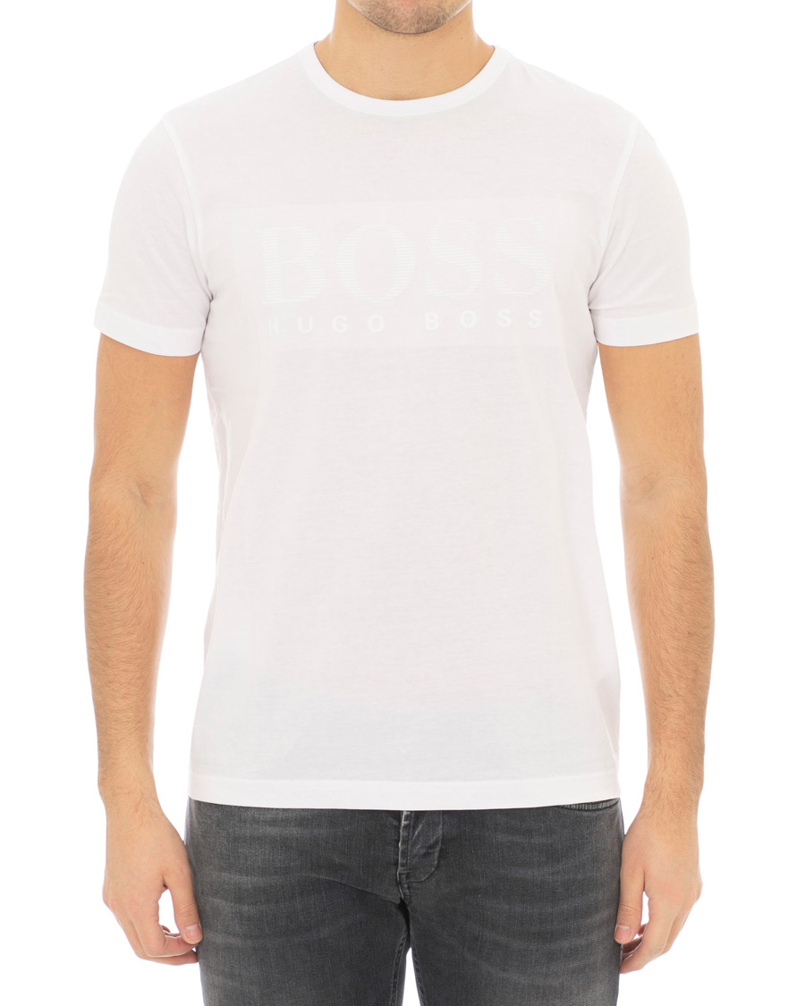 Heren | T-shirts | BOSS GREEN | BOSS Athleisure Tee White