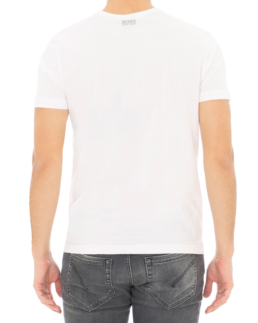 Heren | T-shirts | BOSS GREEN | BOSS Athleisure Tee White