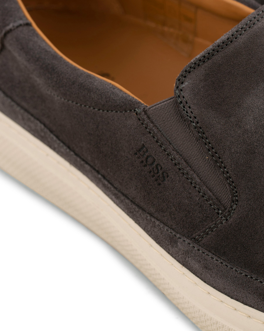 Heren | BOSS Eclipse Slip On Sneaker Grey | BOSS BLACK | BOSS Eclipse Slip On Sneaker Grey