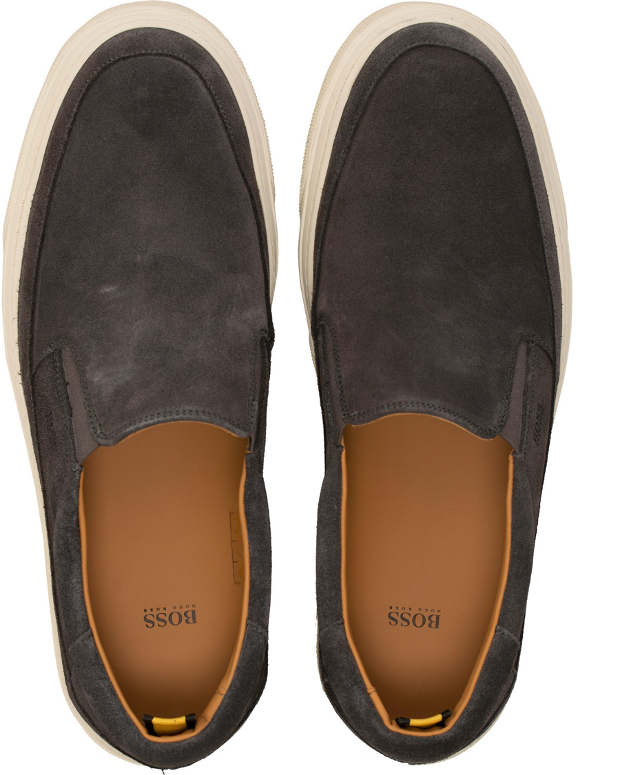 Heren | BOSS Eclipse Slip On Sneaker Grey | BOSS BLACK | BOSS Eclipse Slip On Sneaker Grey