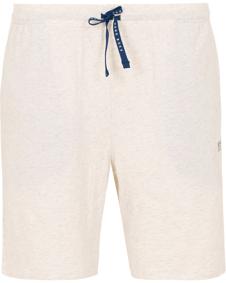 Heren | Korte broek | BOSS BLACK | BOSS Loungewear Shorts Beige