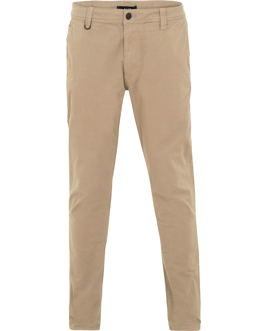 Heren | Broeken | Neuw | Rock Utility Stretch Chinos Sand