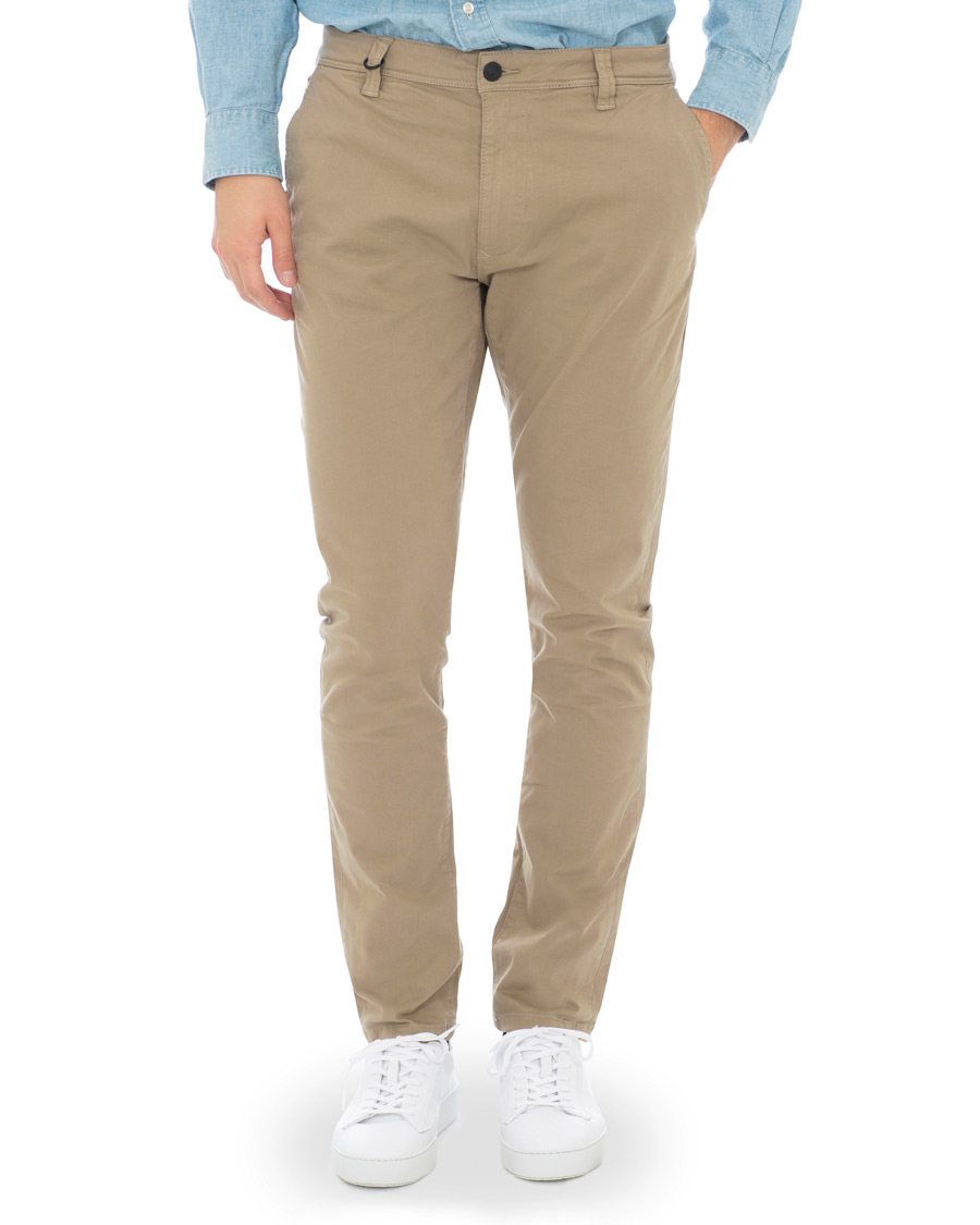 Heren | Broeken | Neuw | Rock Utility Stretch Chinos Sand