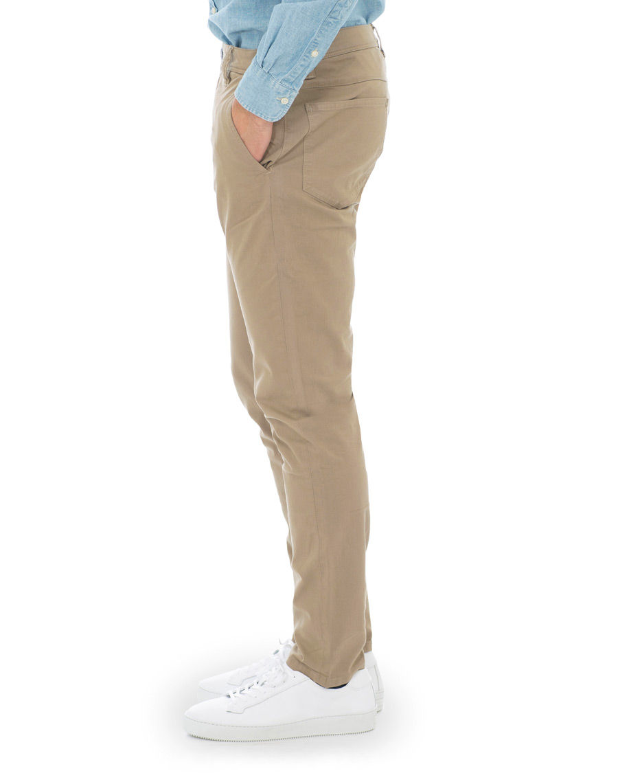 Heren | Broeken | Neuw | Rock Utility Stretch Chinos Sand