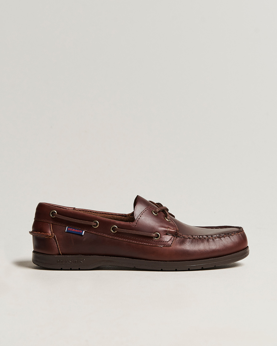 Heren | Bootschoenen | Sebago | Ëndeavor Oiled Loafer Brown