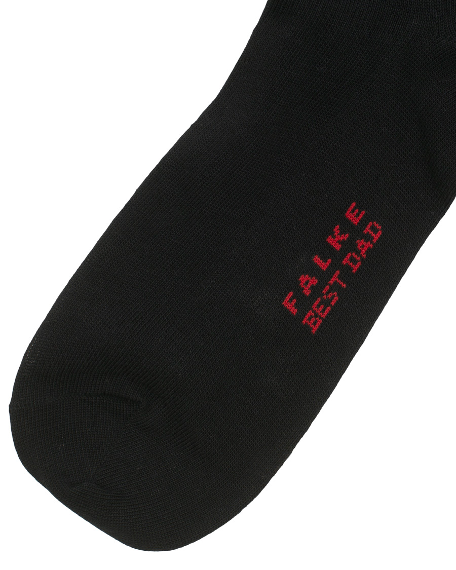 Heren | Ondergoed | Falke | Best Dad Socks Black