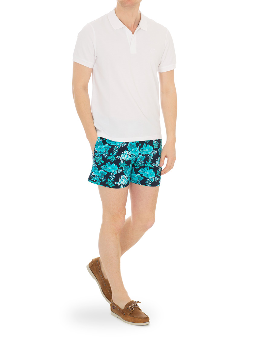 Heren | Zwembroek | Vilebrequin | Moorise Swim Trunks Tortues Hawaii