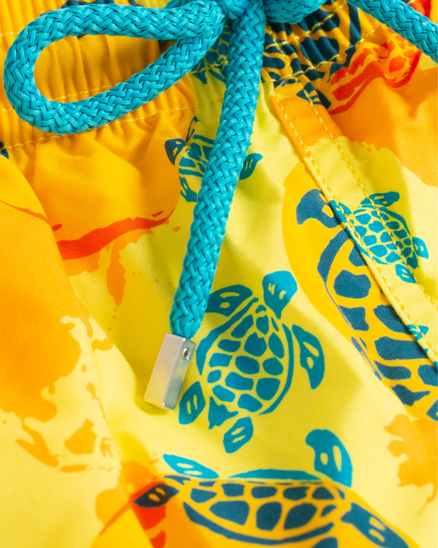 Heren | Zwembroek | Vilebrequin | Moorea Swim Shorts Mappemonde Dots