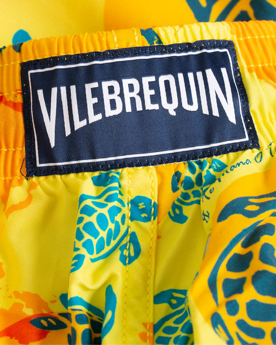 Heren | Zwembroek | Vilebrequin | Moorea Swim Shorts Mappemonde Dots