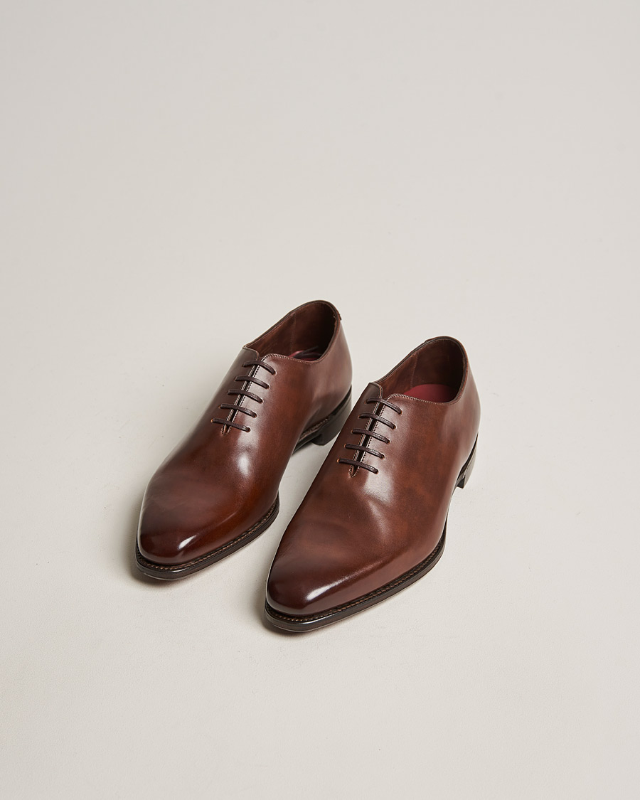 Heren | Loake 1880 Export Grade Parliament Whole-Cut Oxford Antique Brown | Loake 1880 Export Grade | Parliament Whole-Cut Oxford Antique Brown