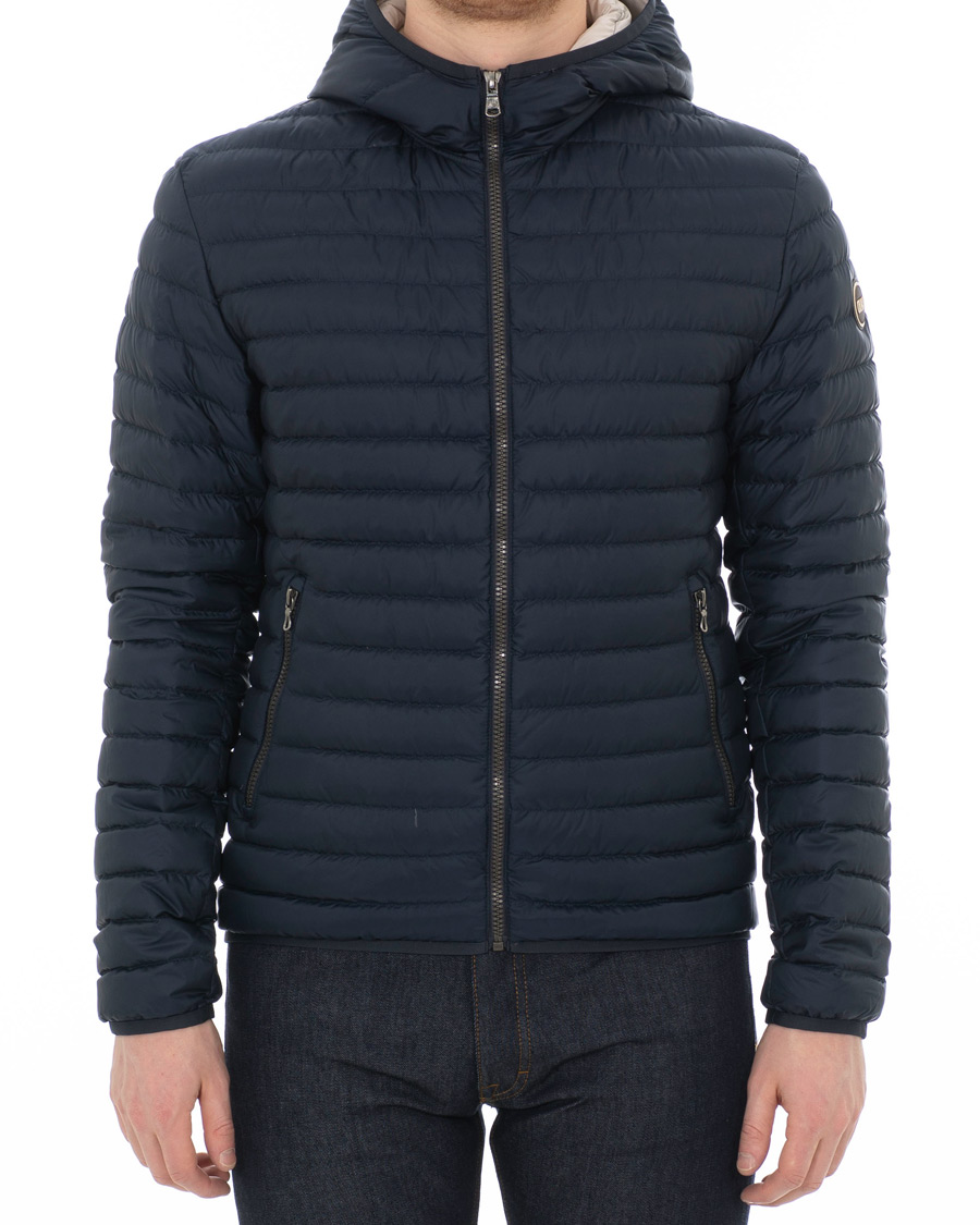 Heren | Jassen | Colmar | Lightweight Down Hooded Jacket Navy