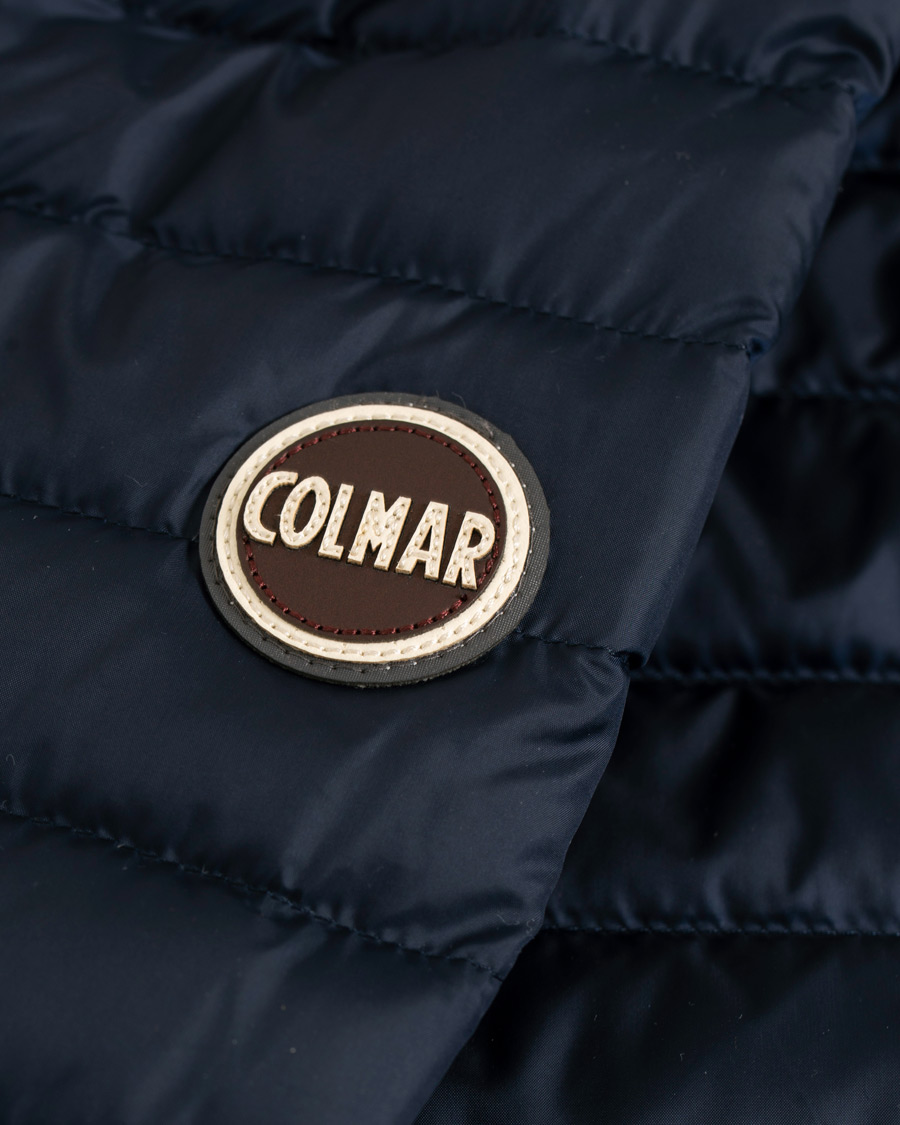 Heren | Jassen | Colmar | Lightweight Down Hooded Jacket Navy