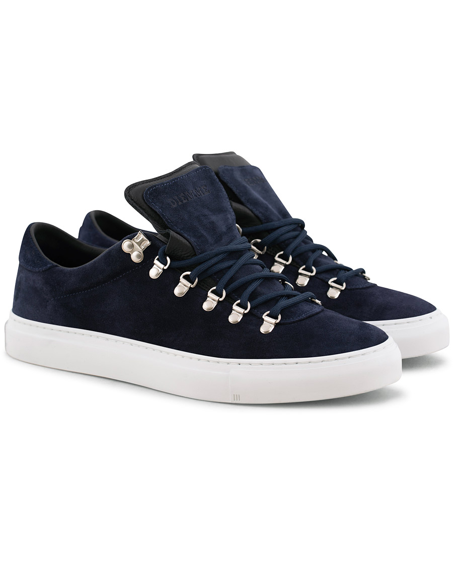Heren | Diemme Marostica Low Sneaker Navy Suede | Diemme | Marostica Low Sneaker Navy Suede
