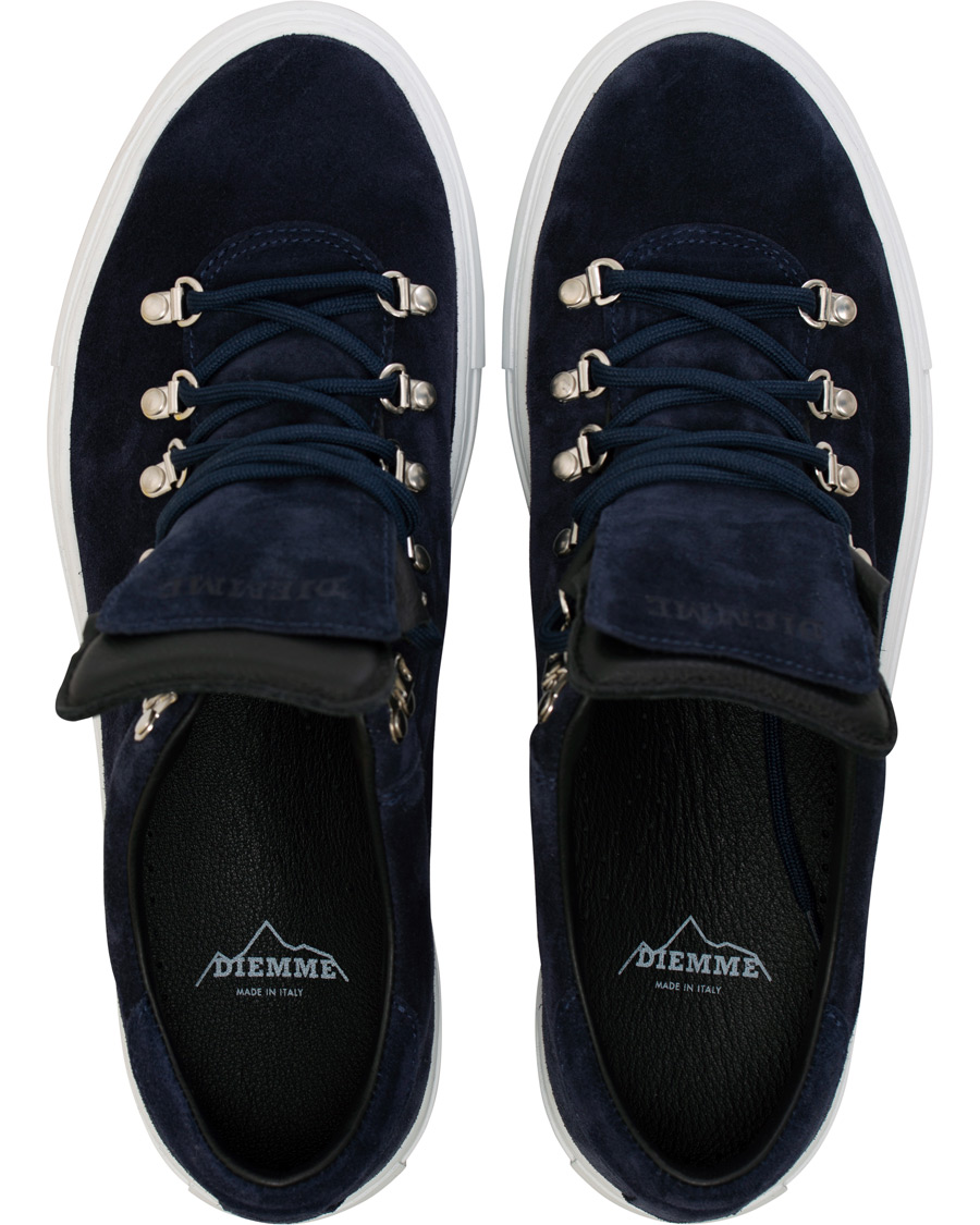 Heren | Diemme Marostica Low Sneaker Navy Suede | Diemme | Marostica Low Sneaker Navy Suede