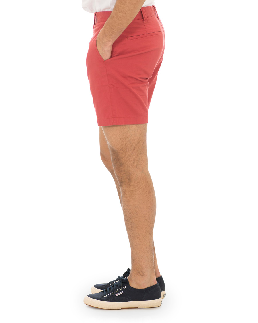Heren | Korte broek | J.Crew | 7'' Stretch Cotton Shorts Old Red