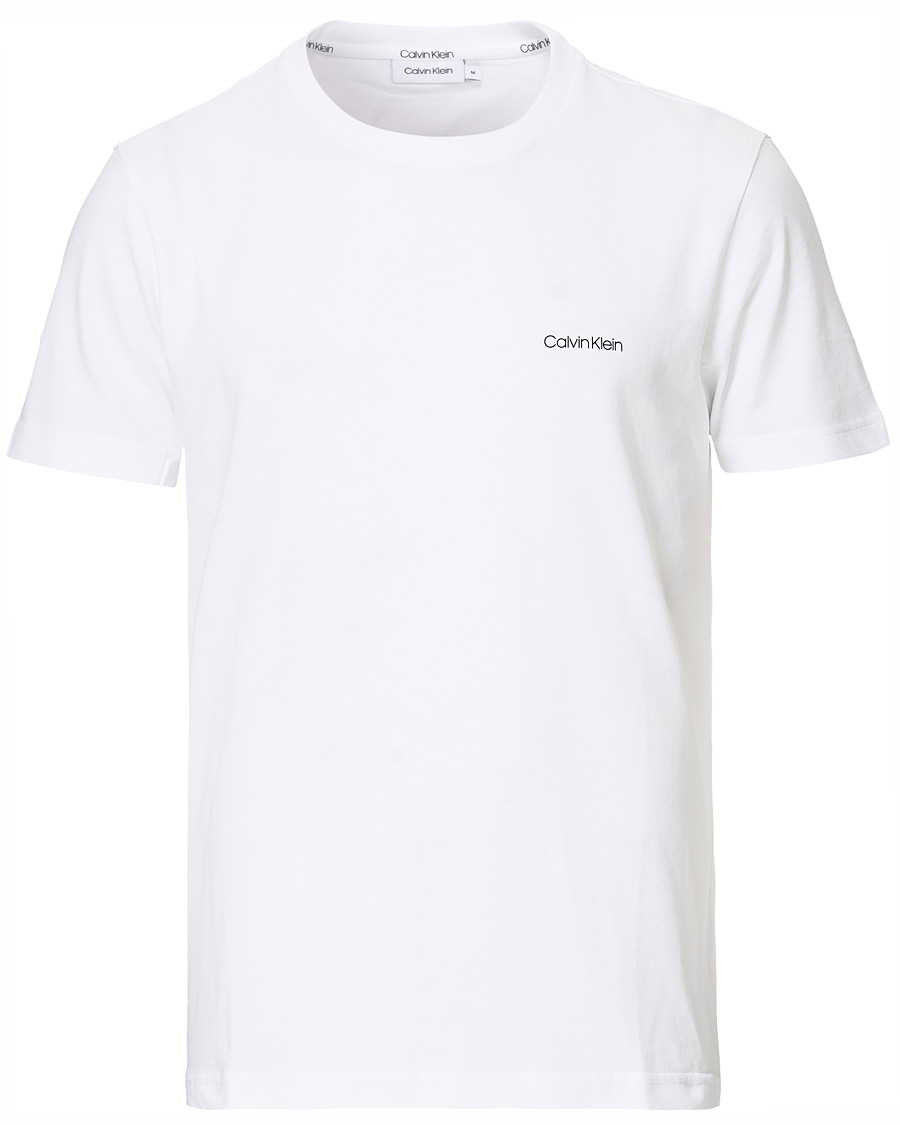 Heren | T-shirts | Calvin Klein | Chest Logo Tee White
