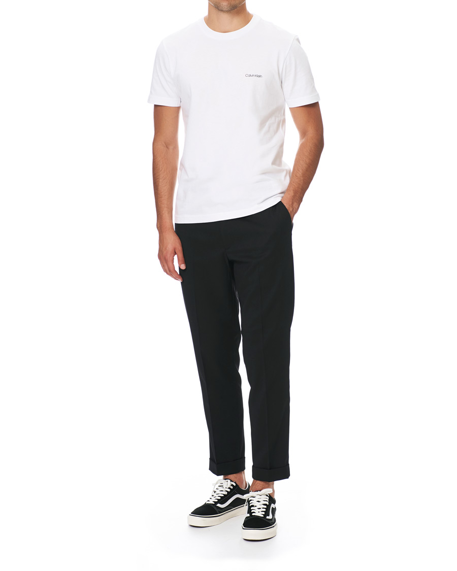 Heren | T-shirts | Calvin Klein | Chest Logo Tee White