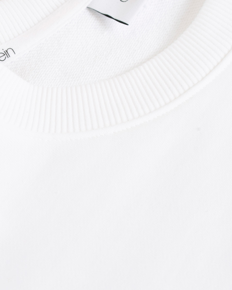 Heren | Truien | Calvin Klein | Front Logo Sweatshirt White