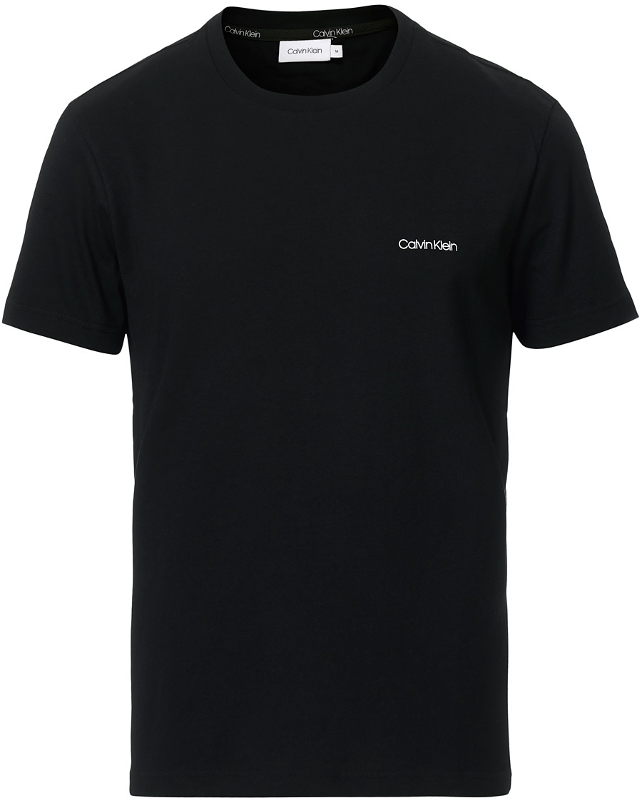 Heren | T-shirts | Calvin Klein | Chest Logo Tee Black