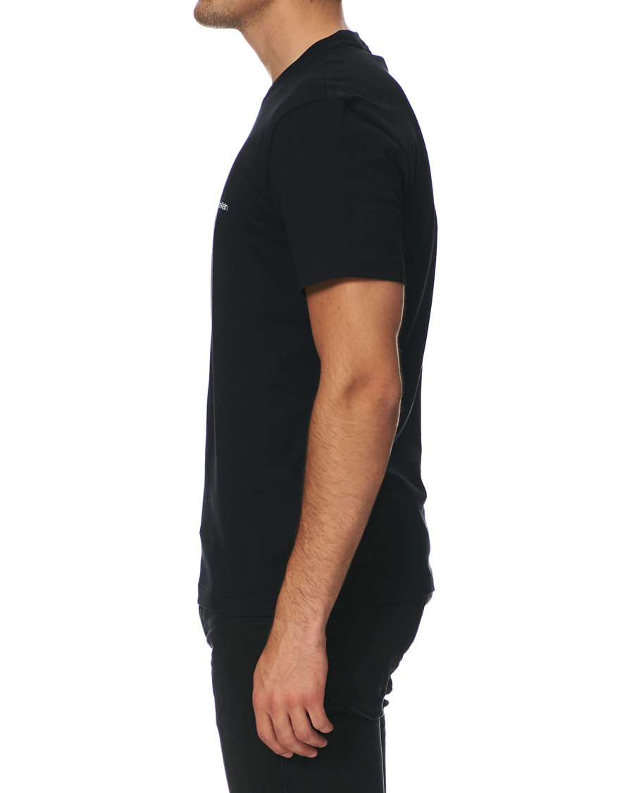 Heren | T-shirts | Calvin Klein | Chest Logo Tee Black