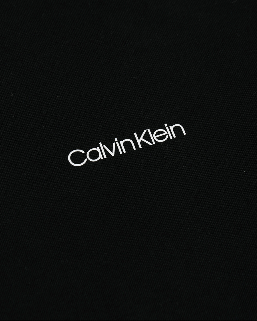 Heren | T-shirts | Calvin Klein | Chest Logo Tee Black