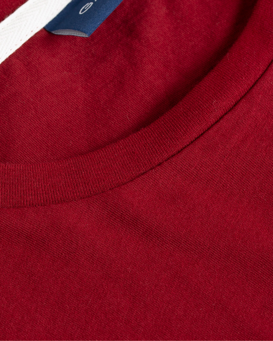 Heren | T-shirts | GANT | Graphic Tee Mahogany Red