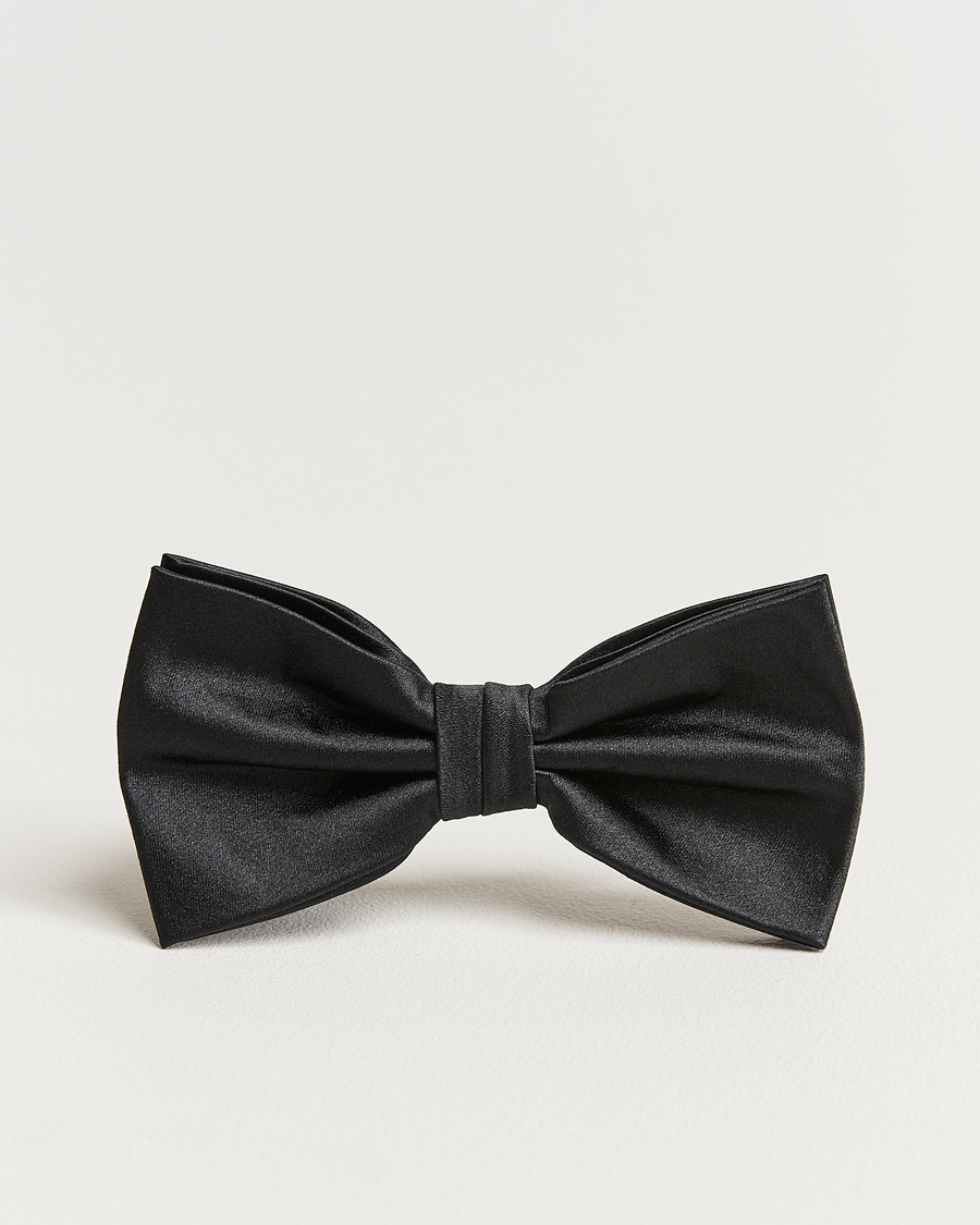 Heren | Amanda Christensen Pre Tie Silk Ceremony Black | Amanda Christensen | Pre Tie Silk Ceremony Black