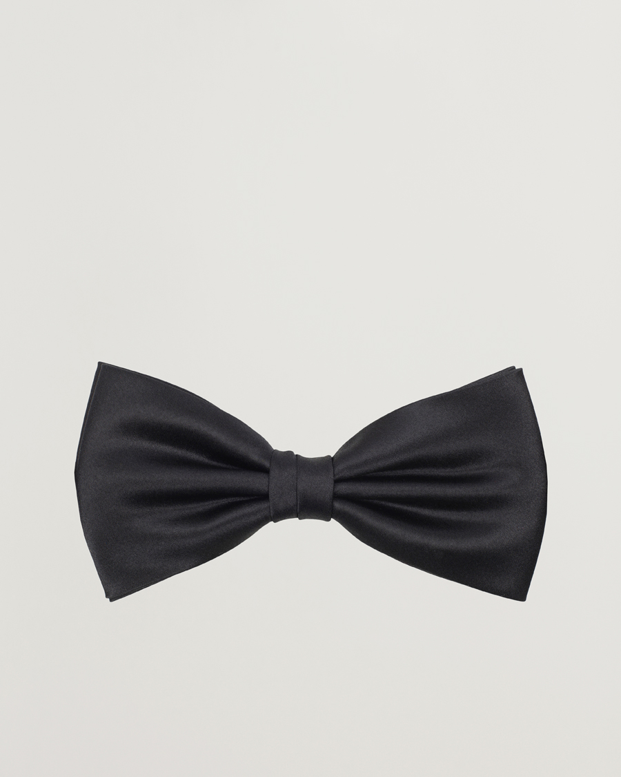 Heren | Vlinderdassen | Amanda Christensen | Silk Cummerbund Set Black Black