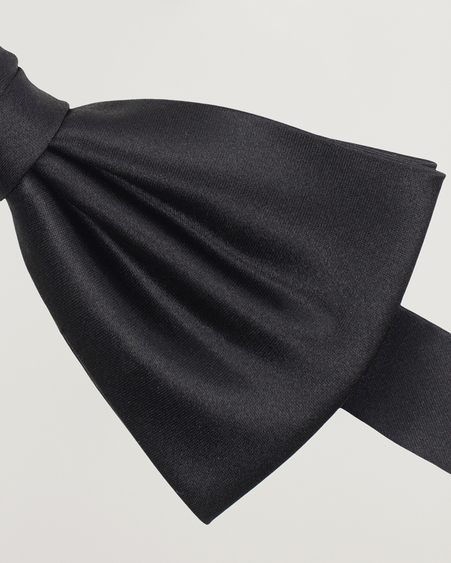 Heren | Vlinderdassen | Amanda Christensen | Silk Cummerbund Set Black Black
